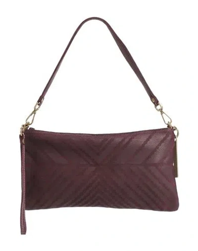 Caterina Lucchi Woman Handbag Burgundy Size - Calfskin In Red