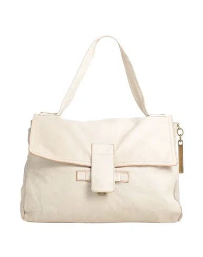 Caterina Lucchi Woman Handbag Ivory Size - Calfskin In White