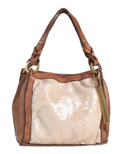 Caterina Lucchi Woman Handbag Tan Size - Calfskin In Brown