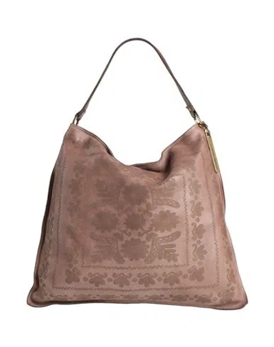 Caterina Lucchi Woman Handbag Taupe Size - Calfskin In Brown