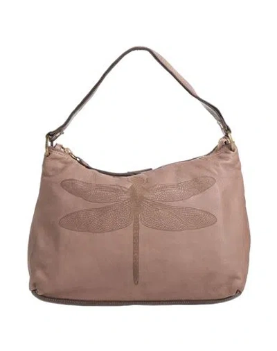 Caterina Lucchi Woman Handbag Taupe Size - Calfskin In Brown