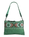 Caterina Lucchi Woman Shoulder Bag Green Size - Cowhide, Calfskin In Green