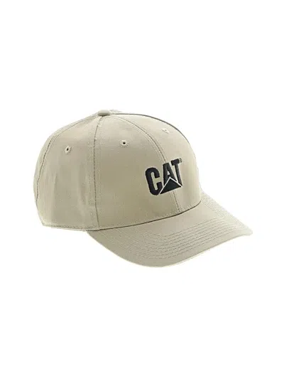 Pre-owned Caterpillar Baseball Cap In Tan