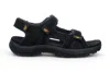 Caterpillar  Cat Footwear Caterpillar Men's Black Leather Giles Trekking Sandals