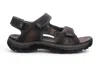 Caterpillar  Cat Footwear Caterpillar Men's Black Leather Giles Trekking Sandals