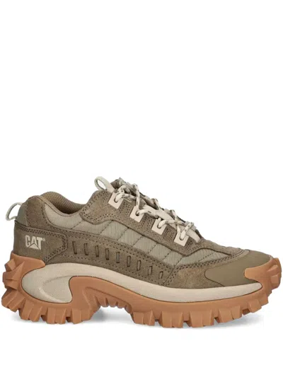 Caterpillar Chunky Lace-up Sneakers In Gray