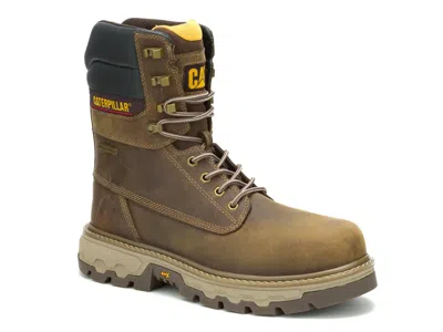 Caterpillar Colorado Equip Composite Toe Work Boot In Brown