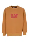 Caterpillar Crewneck Duck Man Big Cat Logo Crewneck Duck In Duck