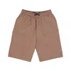Caterpillar Desert Drawcord Short Men's Shorts Peyote In Brown