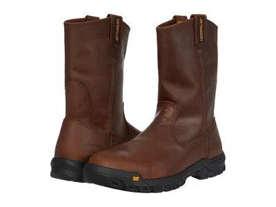 Caterpillar Drawbar Steel Toe Men's Boots Brown Stone: 9.5 D - Medium
