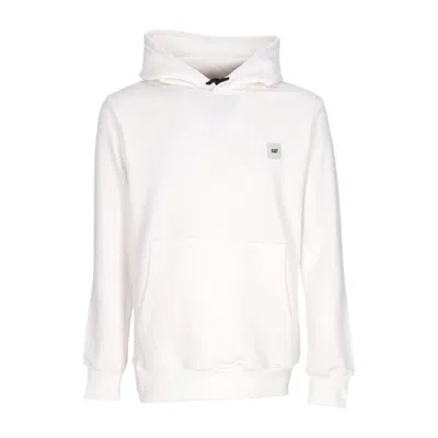 Caterpillar Essential Hoodie Bone Men's Lightweight Hooded Sweatshirt