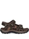 Caterpillar Giles Three-strap Sandals In Brown
