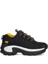 Caterpillar Intruder Lace-up Chunky Sneakers In Black