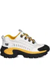 Caterpillar Intruder Lace-up Chunky Sneakers In White