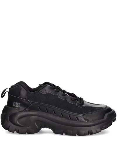Caterpillar Intruder Lite Trainers In Black