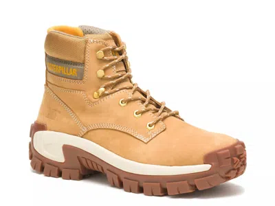 Caterpillar Invader Hi Steel Toe Work Boot In Neutral