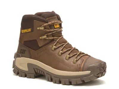 Caterpillar Invader Hiker Composite Toe Work Boot In Brown