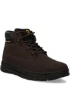 Caterpillar Lace-up Suede Boots In Multi
