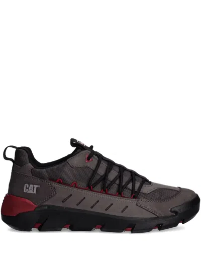 Caterpillar Lace-up Trainers In Animal Print