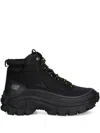 Caterpillar Lug-sole Lace-up Boots In Black