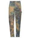 Caterpillar Man Jeans Slate Blue Size 34 Cotton In Blue