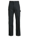 Caterpillar Man Pants Black Size 33w-32l Cotton In Black