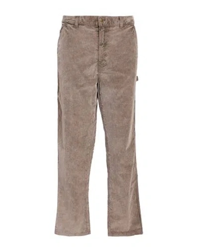Caterpillar Man Pants Grey Size 36 Cotton In Gray