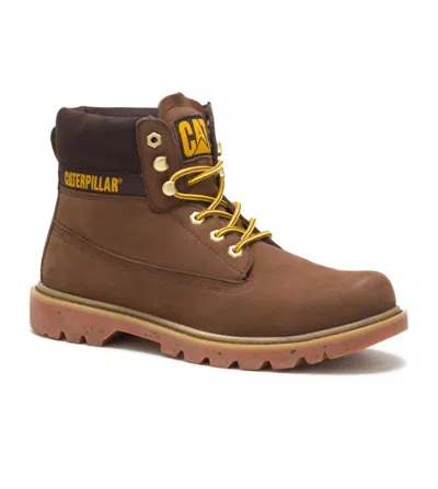 Caterpillar Men's E Colorado Work Boots In Otter In Animal Print