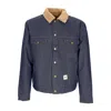 Caterpillar Men's Jeans Denim Tracker Jacket Raw Unwashed In Raw Unwashed