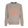 Caterpillar Men's Lightweight Crewneck Sweatshirt Open House Crewneck Chateau Grey In Chateau Grey