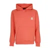Caterpillar Men's Lightweight Hoodie Essential Hoodie Orange Rust In Orange