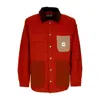 Caterpillar Men's Workwear Jacket Mix Medium Jacket Sienna Red In Sienna Red