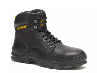 Caterpillar Mobilize Steel Toe Work Boot In Black