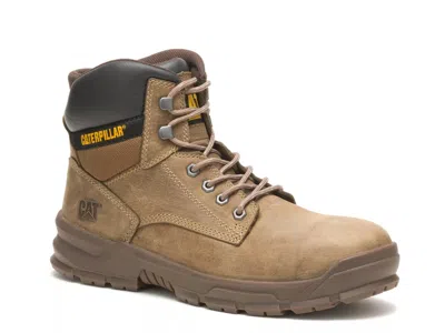 Caterpillar Mobilize Steel Toe Work Boot In Brown