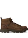 Caterpillar Modulate Lace-up Leather Boots In Brown
