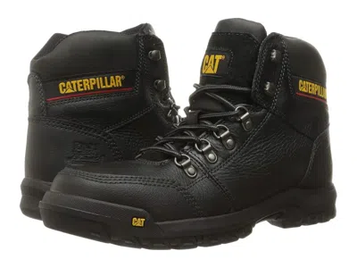 Caterpillar Outline St Men's Work Lace-up Boots Black: 12 Ee - Wide