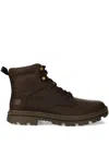 Caterpillar Practicioner Lace-up Leather Boots In Brown