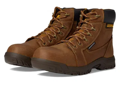 Caterpillar Resorption Ct Wp Women's Shoes Leather Brown: 9 B - Medium