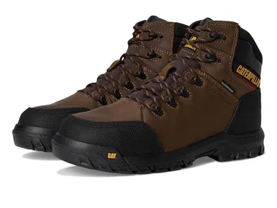 Caterpillar Resorption Waterproof Composite Toe In Brown