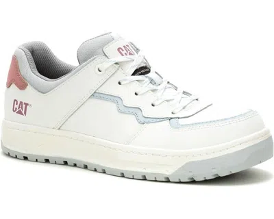 Caterpillar Streamline Court P91526-100 Women's Us 8.5 White Work Shoes Khd615