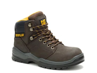 Caterpillar Striver Steel Toe Work Boot In Brown