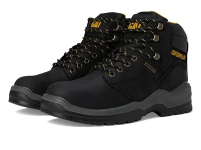 CATERPILLAR STRIVER WATERPROOF STEEL TOE MEN'S WORK BOOTS BLACK: 10 D - MEDIUM