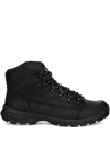 Caterpillar Lace-up Boots In Black