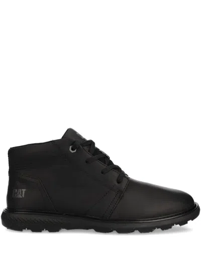 Caterpillar Trey 2.0 Lace-up Leather Boots In Black