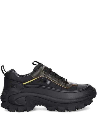 Caterpillar X Batman Intruder Lace-up Chunky Sneakers In Black