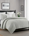 Cathay Home Inc. Enzyme Washed Crinkle Quilt Sets In Coral