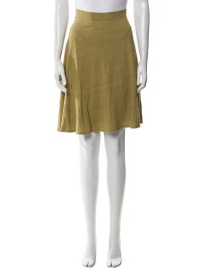 Pre-owned Catherine André Knee-length Skirt In Green