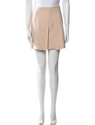 Pre-owned Catherine André Mini Skirt In Neutral
