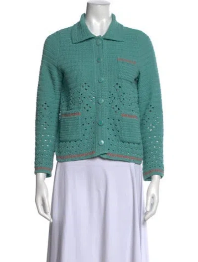 Pre-owned Catherine André Sweater In Green
