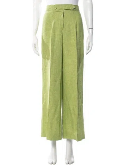 Pre-owned Catherine André Wide Leg Pants In Green